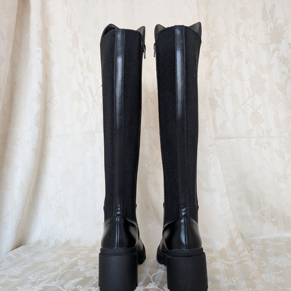 Ayden Chunky Block Heeled Boot - Picture 9 of 11